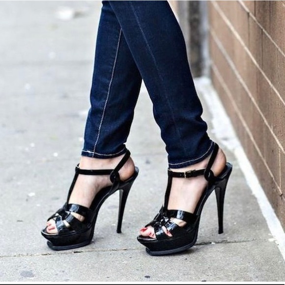 👏SOLD on IG👏YSL Black Patent Leather Pumps - Picture 7 of 7